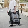 VEVOR Walk-Behind Hand Push Floor Sweeper with 25.6" Sweeping Width