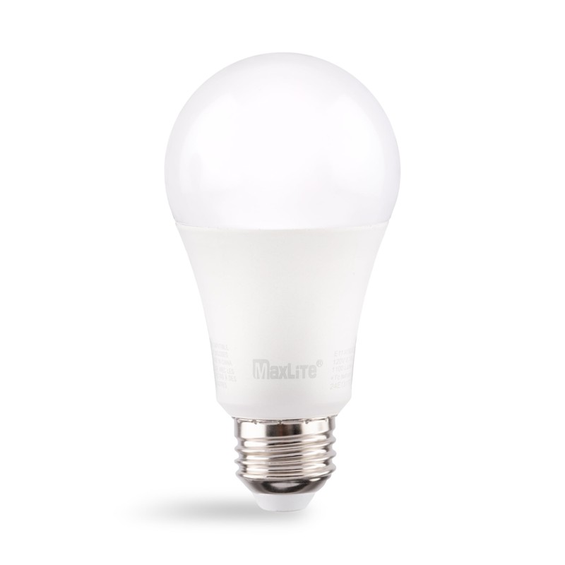 MaxLite E11A19DLED27/G8 11W LED A19 Bulb, White Finish, LED Light