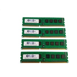 CMS 32GB (4x8GB) DDR3 12800 1600MHz Non ECC DIMM Memory Ram Upgrade Compatible with Dell® Optiplex 7020 MT/SFF Desktop - C7