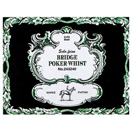 Piatnik 2432 - Bridge Poker Whist 2 x 55 Karten