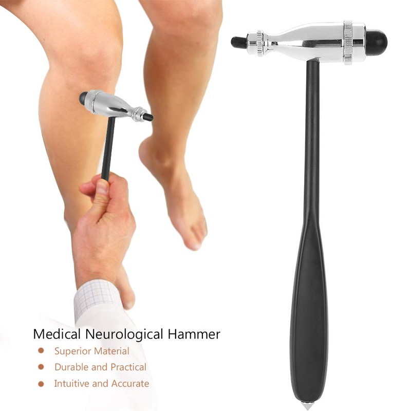 Reflex Hammer, Medical Neurological Hammer Muscle Reflex Diagnostic Percussion Hammer
