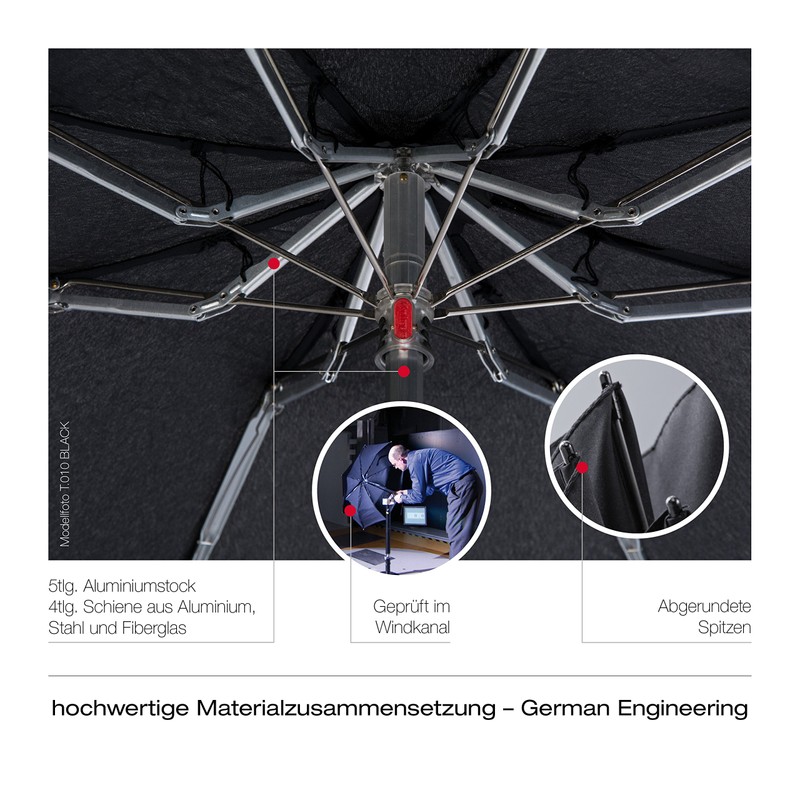 Knirps Pocket Umbrella T.010 manual plain - very light -