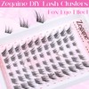 Cat Eye Lash Clusters Kit Natural Clusters Eyelashes Fox Eye