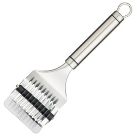 KitchenCraft KCPROHC Professional Herb Chopper, Stainless Steel, 22.5 x 6.5 cm