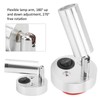 12‑24V 3W LED Reading Light Bedroom Bedside Lamp Chrome Aluminum