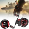 Metal High Speed Bait Black Rose 8.1：1 Long Shooting Left/Right