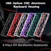 BOYI H60 Aluminum Keyboard Case, DIY 60% Mechanical Keyboard Shell,