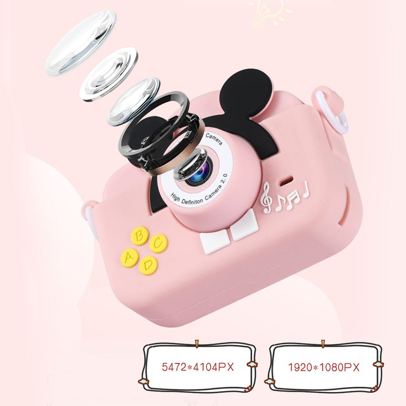 Kids Mini Digital Camera 2 Inch Screen 2MP High Definition