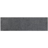 Salonloewe Efia Floor Mat Mini Mat Washable, Plain, grey, 30