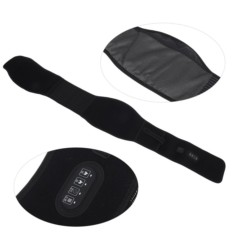 Heated Brace Waist Belt Three Speed Adjustable Versatile Safe Effective