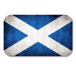 2 x 10cm/100mm Scotland Scottish Flag Window Cling Sticker Car Van Campervan Glass #6192