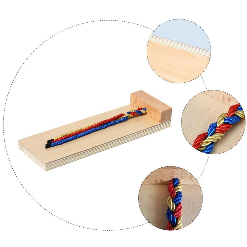Didiseaon 1pc Braid Practice Braiding Activity Braiding Game Learn to