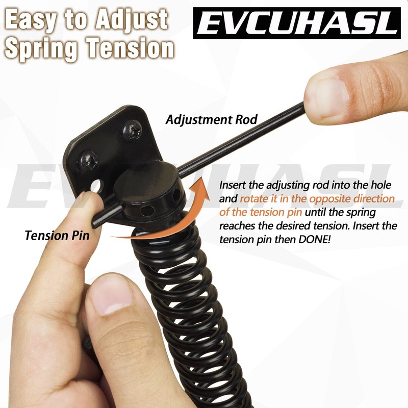 EVCUHASL 11-1/2" Gate Spring Self Closing Heavy Duty Door Springs