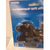 Nationwide Industries Contemporary Gate Latch w 9" Handle Black Finish