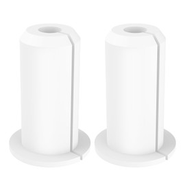 ZDRU 2pcs in Wall Pass Through Cable Routing Kit Compatible for Starlink Mounting 1 Inch Wall Hole Silicone Cable Feed Through Bushing Grommet Accessories for Router Ethernet Adapter