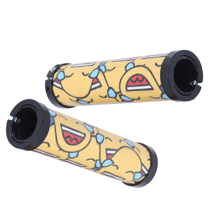 Handlebar Grips Fashionable Pattern Comfortable Cycling Equipment for Mountain BikesC