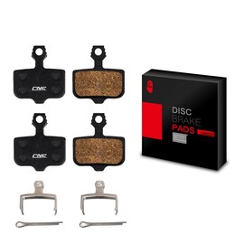 CNC Bike Disc Brake Pads, Bicycle Disc Brake Pads for Avid Elixir 1 3 5 7 9 E1 E3 E5 E7 E9 ER CR Mag X0 XX DB1 DB3 DB5 Sram Level, Organic.