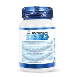 CONFIDENT SPORTS - CAFFEINE - 100% Pure – 200 mg – Energy, Focus, Concentration & Mental Health -250 Tablets