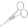 Nail Scissors Cuticle Scissors Rounded Tip Extra Strong Multi-Purpose Stainless