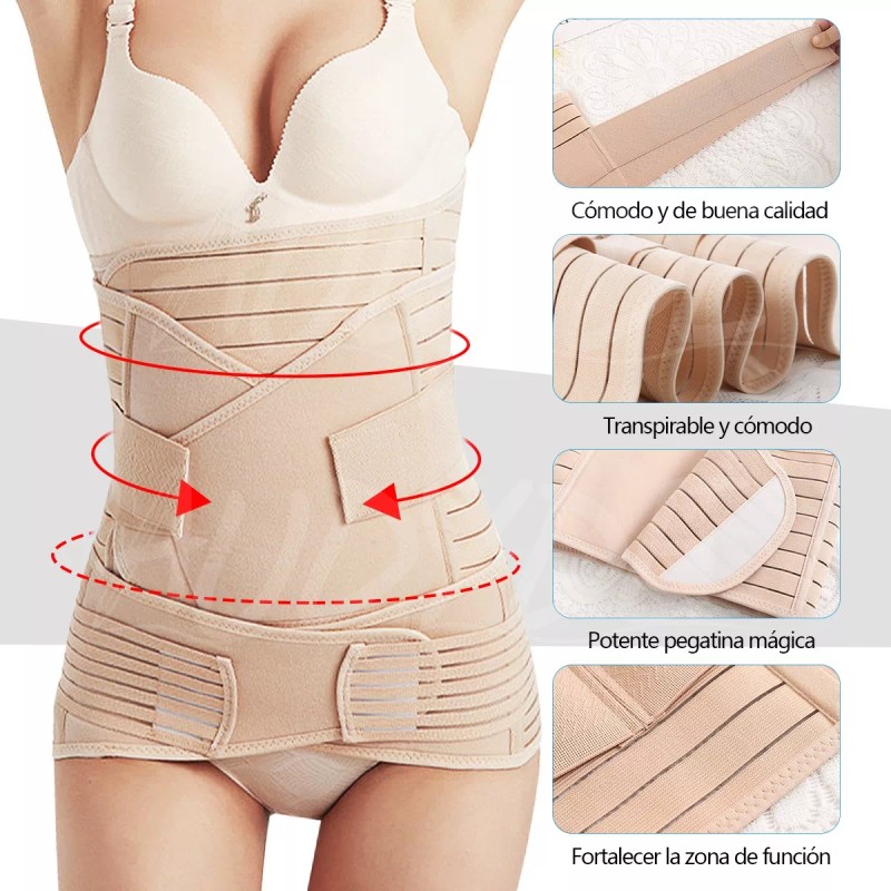Audyde Faja De Maternidad Para Postparto 3 En 1