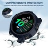 MYSNBKN Case for Garmin Forerunner 570 47MM/970 TPU Bumper Proof