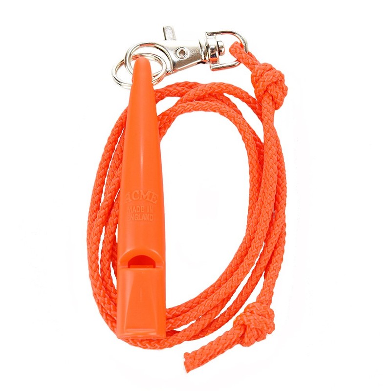 ACME Dog Whistle No. 210 Orange + Free Whistle Band