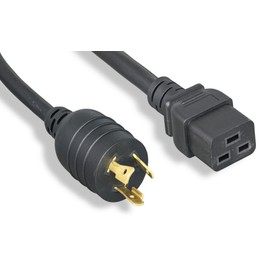 RiteAV Heavy Duty Locking Power Cord L5-20P/C19 12AWG 20A 125V 6FT