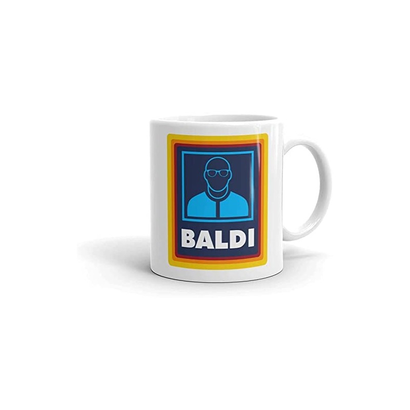 TheAbstractix Baldi Gift Mug Funny Gift for Bald Man Gift