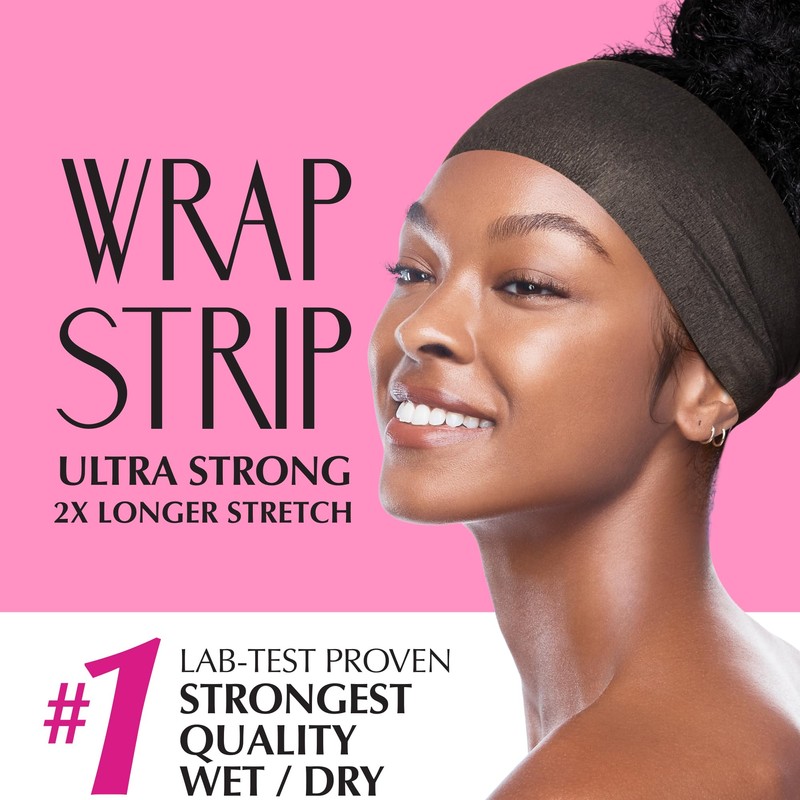 Red by Kiss Hair Wrapping Strip, Ultra Strong 2X Longer