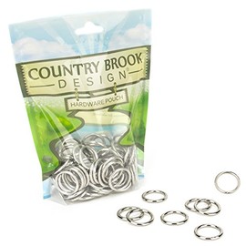 Country Brook Design - 1 Inch Welded Lite O-Rings (Pack of 50)