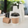 RACETOP 12 oz 50 pack Disposable Paper Coffee Cups with