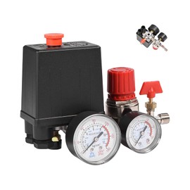 4-Hole 90-120PSI Pressure Switch Compressor Pressure Regulator Air Compressor for Quick Pressure Reduction