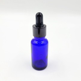 Dropper glass empty bottle 20ml (blue) / 스포 이드 유리 공병 20ml(파란색)