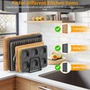 LAEMYFYRE Cutting Board Organizer Kitchen Organizer Rack for Cutting Board,