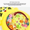 Whack A Mole Game 360° Rotation Cartoon Tiger Image Battery