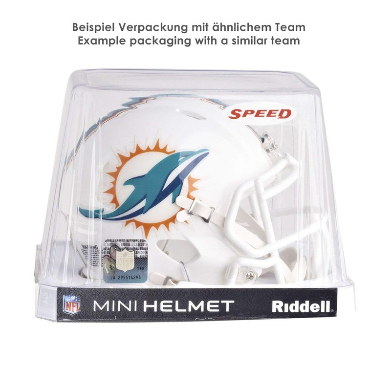 Riddell VSR4 Mini Football Helmet - Miami Dolphins 1972