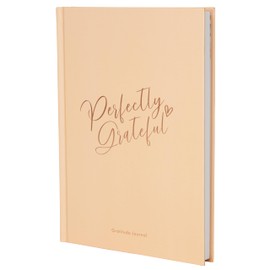 Gratitude Journal - For Gratitude and Daily Reflections - Selfcare Journal for Women and Teenagers - Reduce Stress and Overwhelm. Peach Blush by Perfect Planner Company