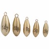 16pcs/Box Outdoor Fishing Copper Sinkers Weights Anglers Tackle Accessory