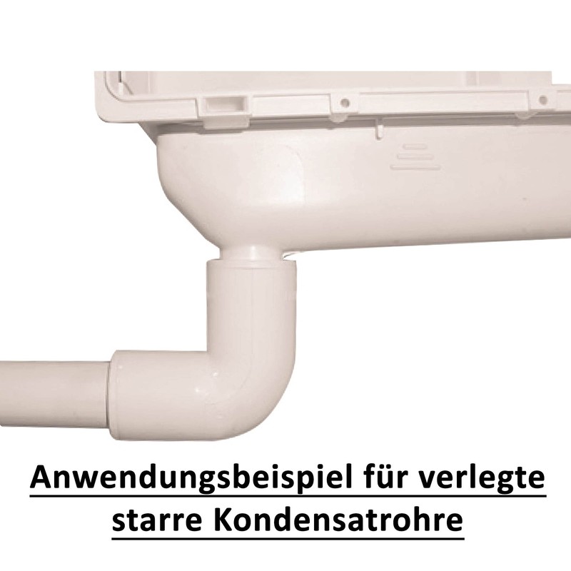 T-Piece / Tee Connector for Condensate Pipe TCR-21 - Plug-In