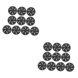 Healvian 20pcs Electric Foot File Replacement Rollers Coarse Roller for Hard Skin Removal Easy Installation Compatible Foot Grinders Pedicure Accessory