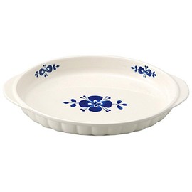 Thousand Old Burn Oven Safe Family gratin Nordic Blue (Nordic Blue) 14649