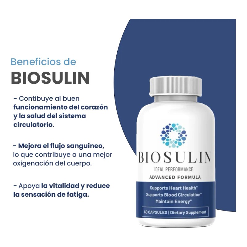 Biosulin Control Glucosa Cápsulas Sabor