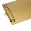 Tsnamay 8.27x5.9 inch Stainless Steel Metal Clipboard,Paper Clipboard for Home,