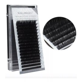 Nagaraku  Blister Extensiones Pestañas Mink Mixto 1x1  Nagaraku