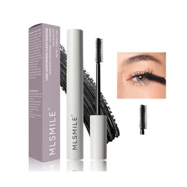 Long and curling mascara with Natural,Eyelash Growth Serum,Enhancement Lash Booster,Eyelash Growth Serum Waterproof Sweatproof Lasting Mascara Cream Volumizing Lengthening Eyelash Mascara(01#, 1)