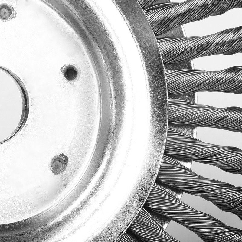 Lawn Mower Fittings Universal Weed Brush Rotating Weeding Brush 6in