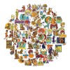 Scooby Doo 50 Calcomanias Stickers Caricatura Contra Agua