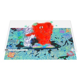 Exclusive Looney Tunes Pop Art Animation Cel Collectible - Limited Edition with Digital Twin | Featuring Background by Renowned Artist
