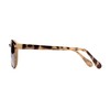Round Bifocal Reading Sunglasses in Light Tortoise with Amber Lenses