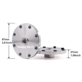 Adapter 5/8-11 Flange Flush Mount - 7-11inch Diamond Saw Balde Arbor 2Pcs